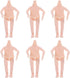 Moveable Jointed Doll 6pcs Body Nude Naked Body Soldier Ken Male Dolls Artist Drawing Manikin Action Figure Toys Joint Doll DIY Doll Accessory