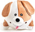 Cuddle Barn Jiggly Wigglies Puppy, Animated Interactive Stuffed Animal Dog Plush Toy with Cards, 11 inches