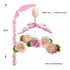 MOVEBO - Handmade Hot-Air Balloon Crib Mobile for Baby (Pink Flower)