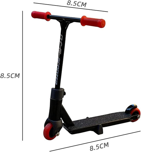 Finger Scooter with Tools and Shoes - Black Toy Accessories Pack for Kids