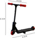 Finger Scooter with Tools and Shoes - Black Toy Accessories Pack for Kids
