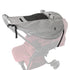 Universal Waterproof Pram Sunshade Sun Cover for Baby Stroller, Anti-UV with Viewing Window (Grey)