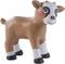 HABA Little Friends Goat Kid - 2" Chunky Plastic Farm Animal Toy