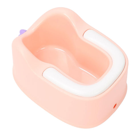 Focket Baby Wash Basin, MultiUse PVC Soft Seat Cushion Toddler Wash Basin, Camping Sink with Widened Thickened Base