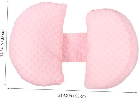 PRETYZOOM Cooling Pregnancy Pillow for Side Sleeping Multi-Functional Maternity Waist Cushion Breathable Nursing