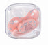 Cute Silicone Adult Pacifiers Pink: Big Shield Binky for Anxiety - Large Size Butterfly Shaped Paci with Handle Dragon