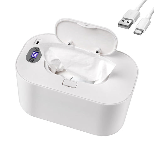 Hebafri Baby Wipe Warmer and Baby Wet Wipes Dispenser, 5 Modes of Temperature