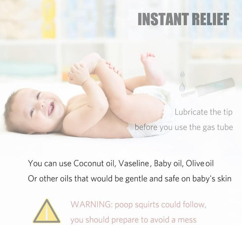 JAPARA Gas and Colic Reliever for Babies - Natural Solution for Baby Colic and Gas Relief, 10 Count