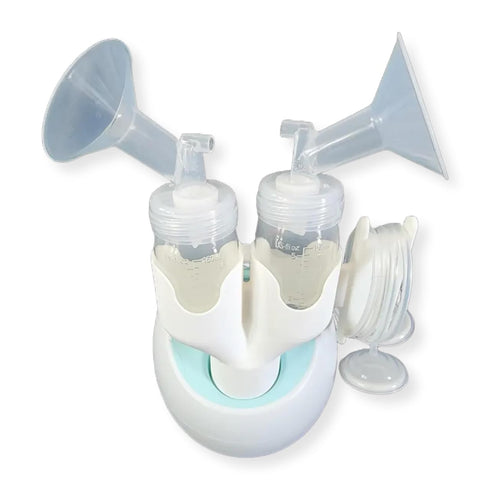 Fignamt S1-S2, Bottle and Hose Holder for Spectra Organizer for Breast Pump Parts with Hose Wrapping Arm, Portable Pump