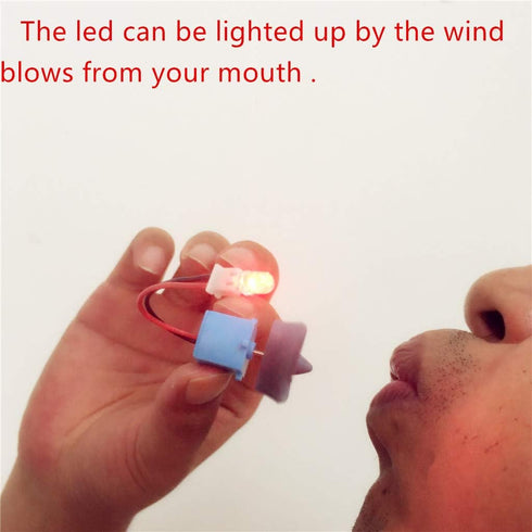 Mini Wind Hydroelectric Generator - Teaching Physical Power Generation Principle for DIY Science Education