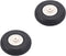 Heyiarbeit 1.5" RC Model Airplane Foam Wheel Super Light Tire and Wheel Sets, 2 Pcs PU Sponge Tire