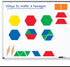 Tools,47 Learning Resources Giant Magnetic Pattern Blocks - Kindergartner Activities, Math Tools, Shape Recognition