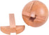 AHYUAN Handmade Wooden Puzzle Magic Ball, Brain Teasers Toy for Children and Adults (3 x 3 x 3 inch)