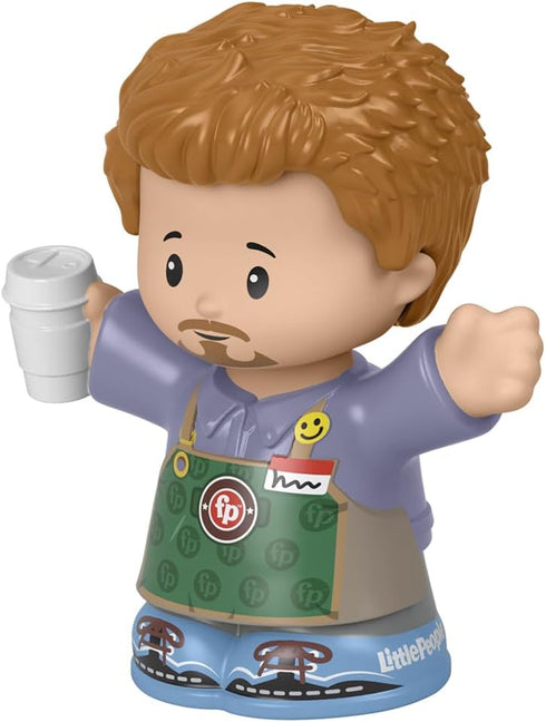 Replacement Part for Fisher-Price Little People Barista and Customer Playset HBW63 - Replacement Barista Figure