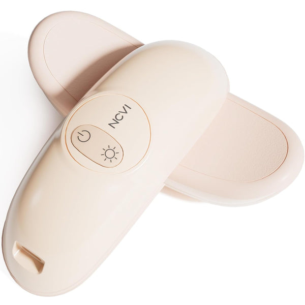 NCVI Warming Lactation Massager 2-in-1, Breast Massager for Breastfeeding, 2 Pack, Heat