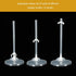 QINGZHE 22Pcs 11 13 Inch Adjustable Doll Stands, Plastic Doll Display Holders, Clear Action Figure Stand, Toy Dolls