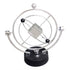 Electronic Perpetual Motion Desk Toy, Silver Cube Rotation for Home Decoration and Science Fun