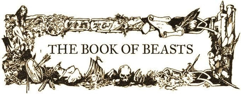 Free League Forbidden Lands: Book of Beasts - Hardcover RPG Expansion, Free League Publishing