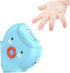 SHOWERORO Newborn Electric Nail Scissors Safe Nail Cutter with Cartoon Octopus Design Efficient Polisher for Boy Girl