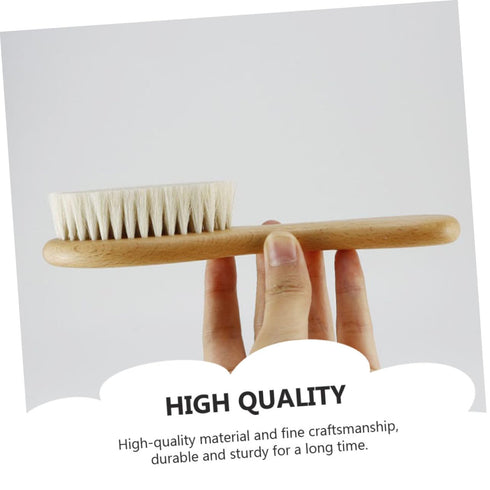 Set Toddmomy Boy Girl Hair Washing Brush Comb Handle Wool Brush Grooming Kit Hair Cleaning for Newborns and Boys Girls