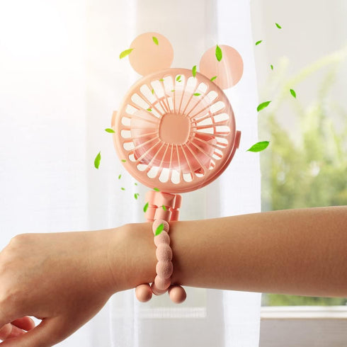 Keweis Stroller Fan - Mini Handheld Octopus With Flexible Tripod for Car Seat, Student Bed, Bike - USB Rechargeable