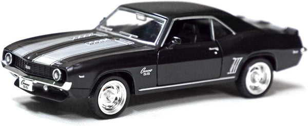 Tianmei 1:32 Scale Supercar Alloy Die-Cast Car Model Collection, Camaro 1969 - Black, Kids Play Vehicle