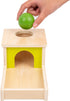Adena Montessori Object Permanence Box with Tray, Three Balls Montessori Toys for 6-12 Months Baby and Toddler (Small