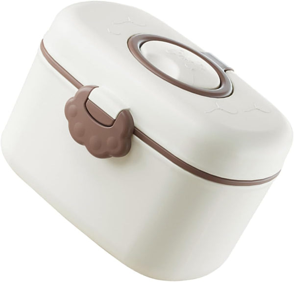 PERSELOSO Portable Baby Formula Container Airtight Seal Travel Milk Powder Dispenser for Infants