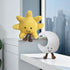 New Moon Sunshine Plush Toy, Cute Smile Fun Filled Animal Pillow, Soft Plush Toy for Children's Birthday