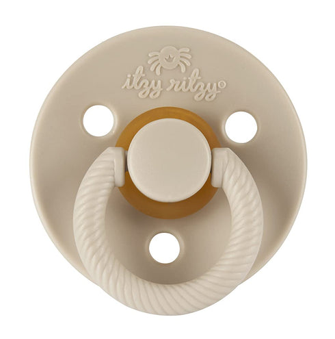 Itzy Ritzy Set 2 Set 2 Natural Rubber Pacifiers, of Natural Rubber Newborn Pacifiers & Natural Rubber Pacifiers