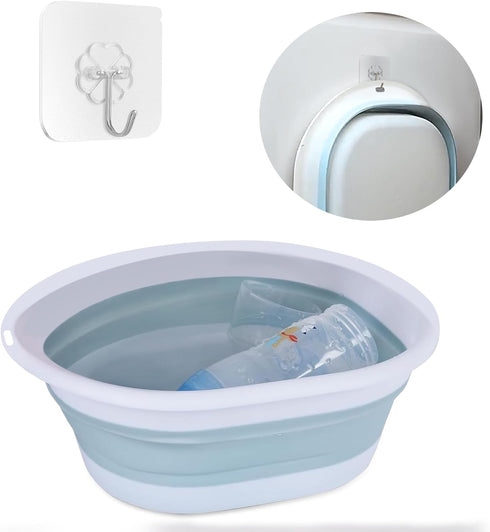 ZYCEHO Baby Bottle Wash Basin, Bottle Washing Basin - Collapsible Wash Basin for