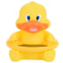 Dan&Dre 6 Styles Baby Bath Thermometer, LED Temperature Display, Floating Cute Animal Thermometer (Yellow)