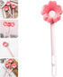 FRCOLOR Long Handle Flower-Shaped Bottle Cleaning Brush for Home Use