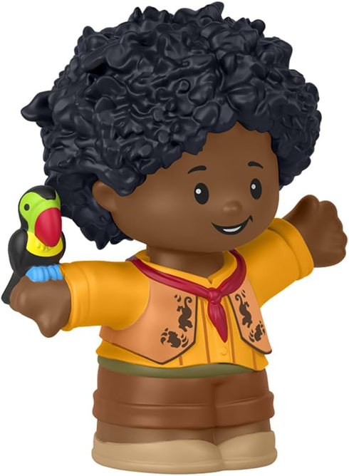 Little People Encanto Playset Replacement Part - HMX75 ~ Mirabel's Cousin Antonio with a Toucan