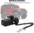 Climbing Car Trailer Attachment Kit for 1/10 Scale 90046 90047 TRX4 Cars (Black)