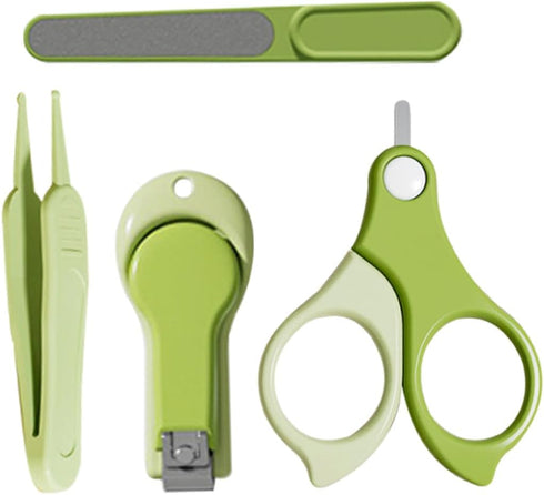 HEALSOPTHY Nail Clippers Kit with Nail Filer and Trimmer for Grooming Travel-Friendly for