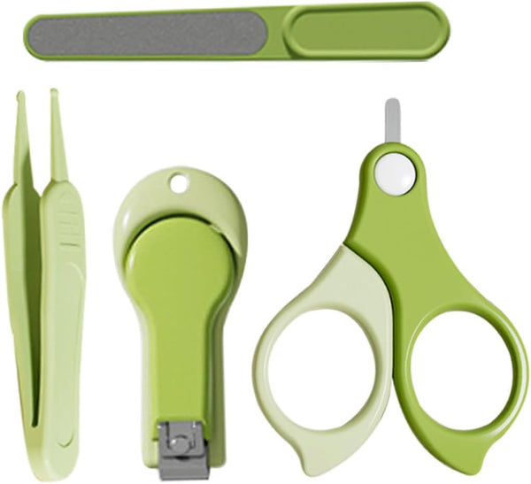 HEALSOPTHY Nail Clippers Kit with Nail Filer and Trimmer for Grooming Travel-Friendly for
