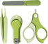 HEALSOPTHY Nail Clippers Kit with Nail Filer and Trimmer for Grooming Travel-Friendly for