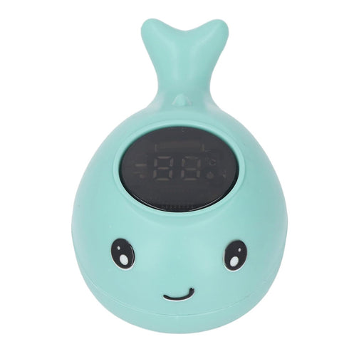 LUCKDANO Blue Whale Baby Bath Thermometer LED Display Floating Toy Water Temperature Thermometer for Infant Bathtub Tub