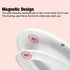 PandaEar Toilet Seat with Build-In Toddler Potty Training Seat, Elongated Toilet Seat with Splash Guard for Toddler
