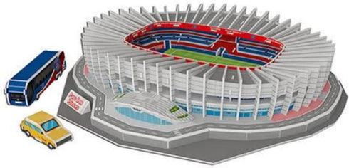Classic 3D Football Stadium Puzzle, Soccer Club Venues, 3D Paper Model Building Kit, Handmade Souvenir Gift