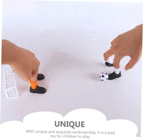 jojofuny 3 Sets Family Finger Soccer Game - Funny Table Football Toys for Kids - Plastic Game Board
