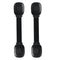 Fursafe&Q Cabinet Locks Baby Proofing, Child Safety Strap Locks Adhesive Black -
