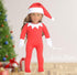 18 inch Christmas Doll Clothes - Santa's Little Helper Elf Costume for 18 inch Doll - Dolls Not Included