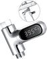 360 3-Color 1/2 Baby Bath Water Thermometer - Hydropower No Battery Instant-Read with Rotatable LED Display