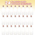 ArtCreativity Plastic Sand Art Bottles with Corks - Pack of 24-2oz Clear Containers for Sand Art and Fun Arts and Crafts