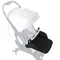 Pissente Universal Stroller Footrest Extension, Extended Seat Baby Stroller Footrest, Adjustable Leg Rest