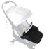 Pissente Universal Stroller Footrest Extension, Extended Seat Baby Stroller Footrest, Adjustable Leg Rest