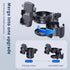 HoneTeek 3-in-1 360 Stroller Cup Phone Holder, Multifunctional Stroller Cup Holder Attachment with Adjustable Phone