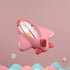 Cute Pink Airplane Baby Bath Thermometer for Safe Infant Baths